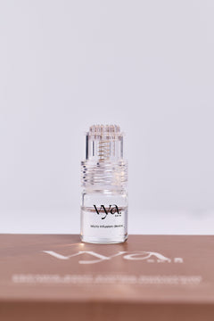 VYA micro-infusion device with ultra-fine sterile microneedles for at-home anti-aging treatment